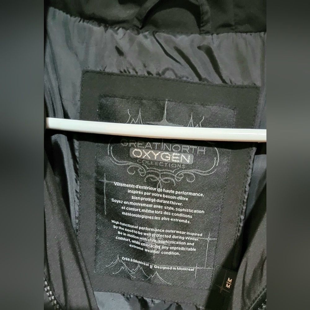 Oxygen black medium winter  jacket - Picture 3 of 5